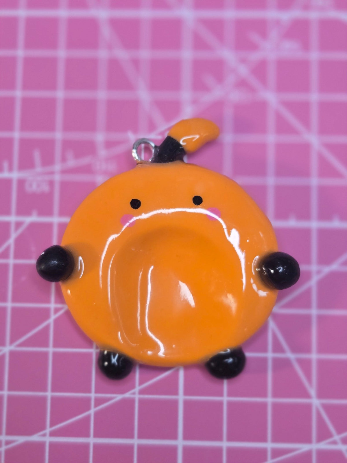 Junimo Worry Stone alt design Keychain - PeachCharmory